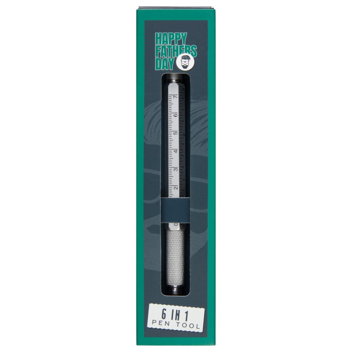 Multi-function pen gift featuring ruler and stylus