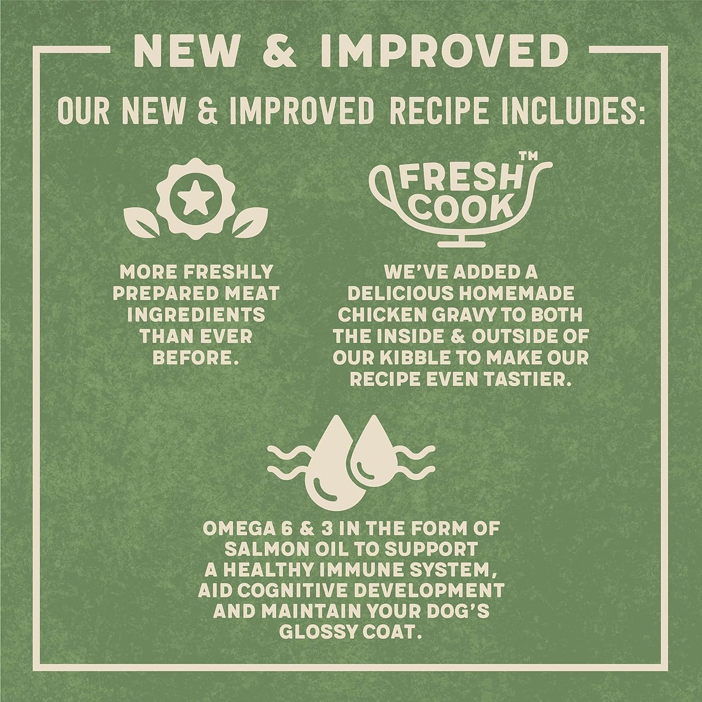digestible dry dog food with rice and omega oils
