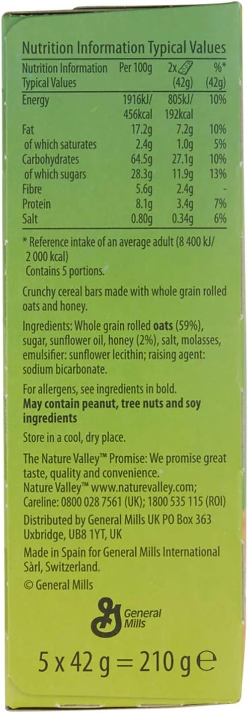 nature valley crunchy bar 18 pack