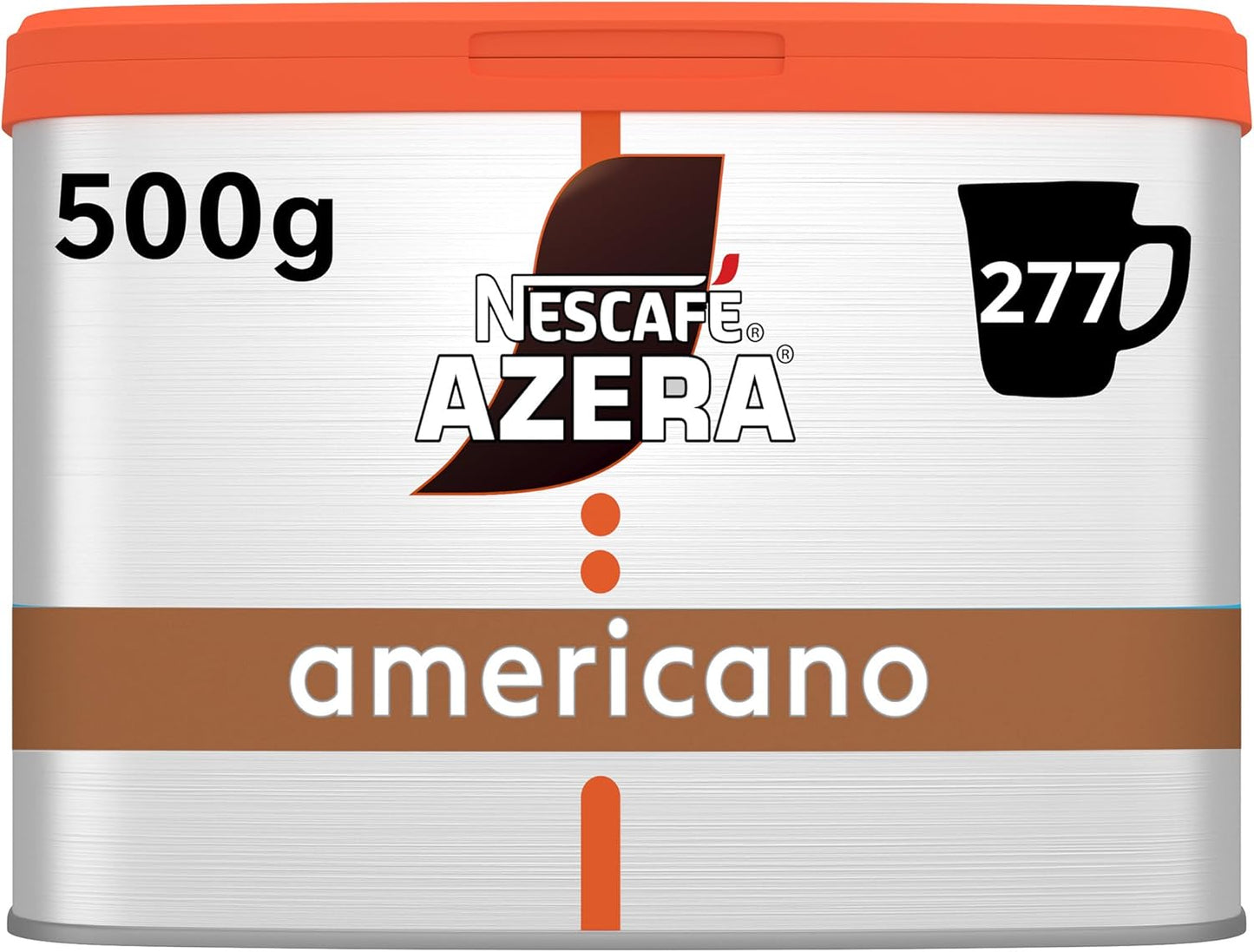 NESCAFÉ Azera Americano Instant Coffee 500g Tin – Smooth and Rich Premium Arabica Blend