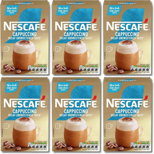 NESCAFÉ Decaf Cappuccino 42 sachet box