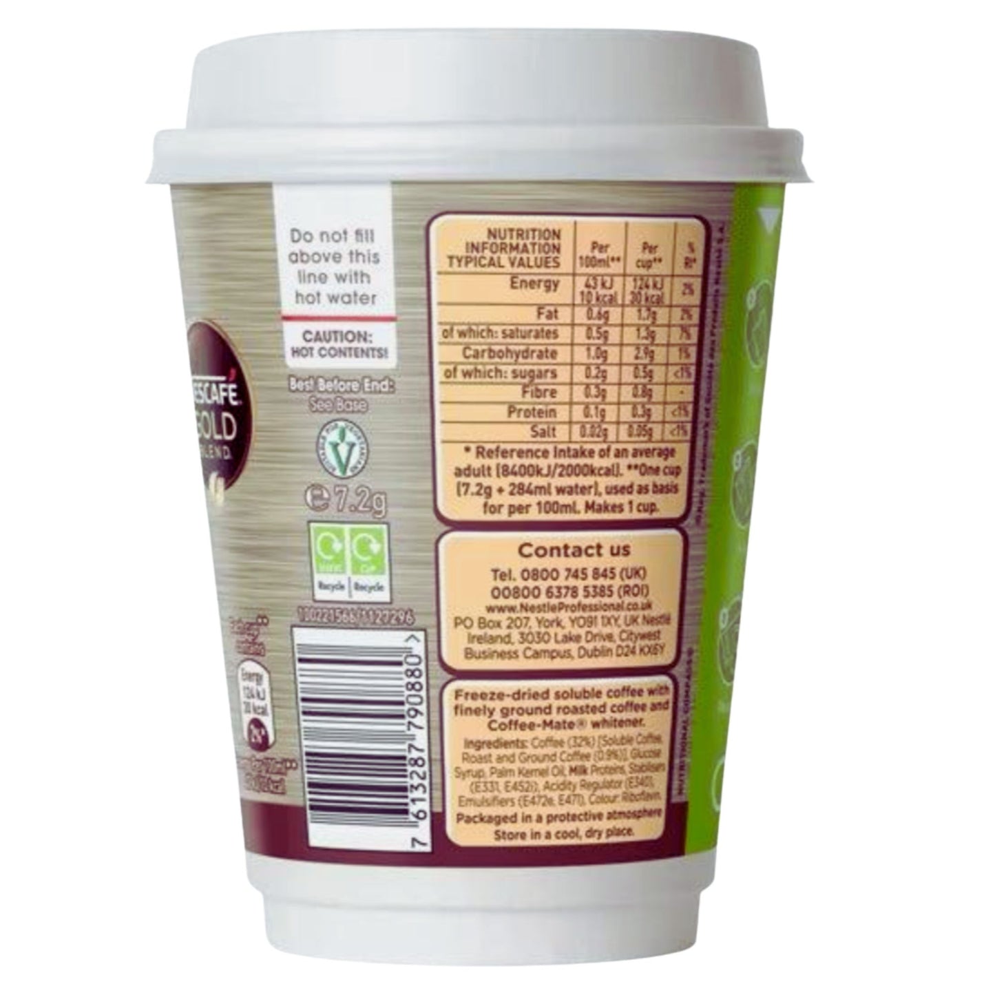 Nescafé & Go compatible Gold Blend white coffee bulk pack