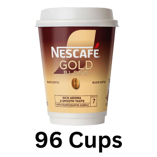 Nescafé Go Gold Blend Black Coffee 96 cup bulk catering case