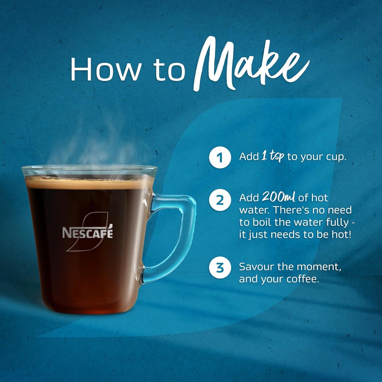 NESCAFÉ Gold Blend Instant Coffee 200g made with premium beans for exceptional flavour