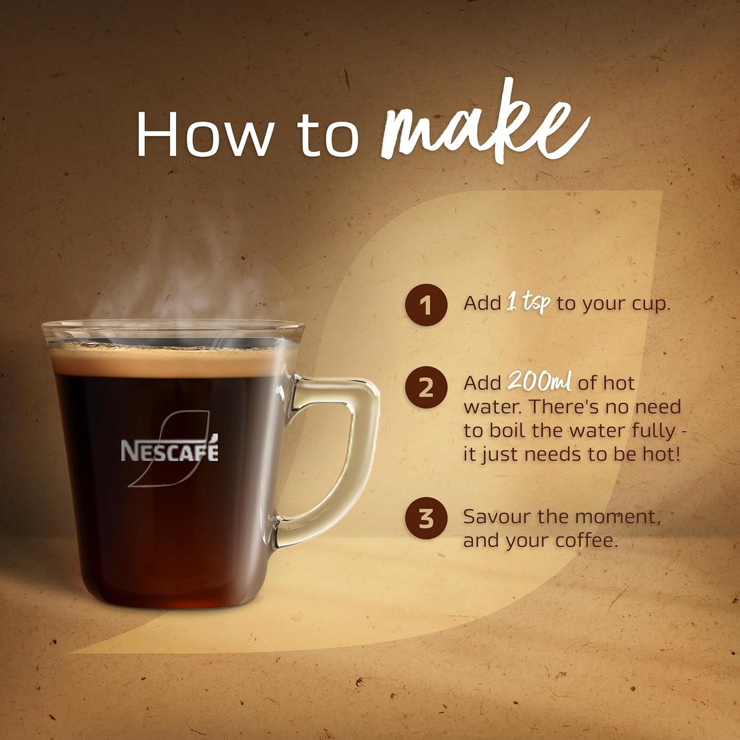 NESCAFÉ Gold Blend Smooth Instant Coffee – Made with Premium Arabica & Robusta Beans