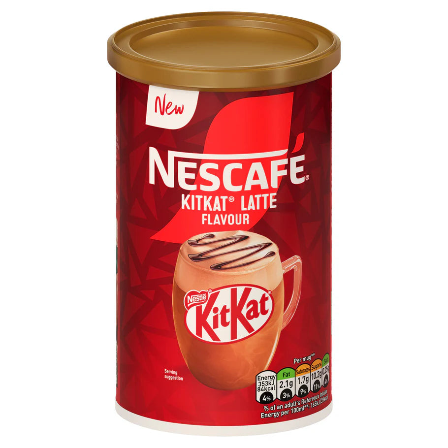 5-pack large 273g tubs of Nescafe KitKat Latte