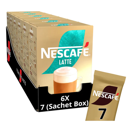 Nescafé Latte sachets pack for instant coffee