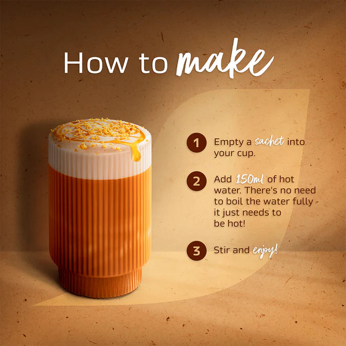 Vanilla cookie dough latte café-style coffee at home