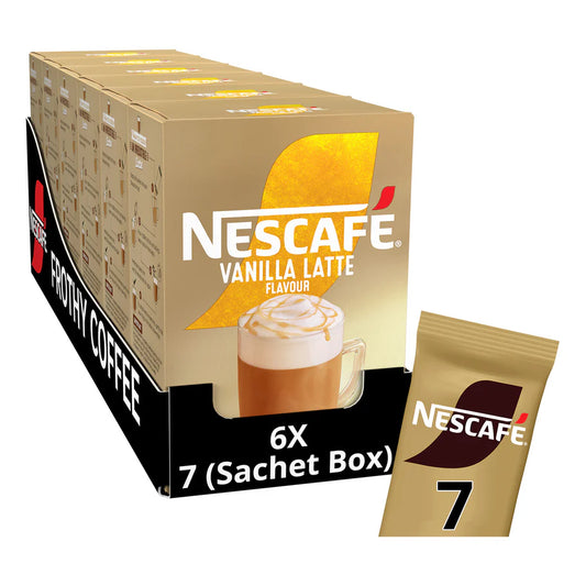 Nescafé Vanilla Latte sachets multipack