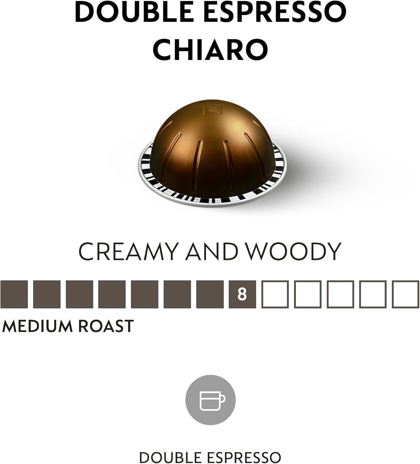 Vertuo Coffee Pods for Making Espressos, Cappuccinos, Lattes, and Iced Coffee