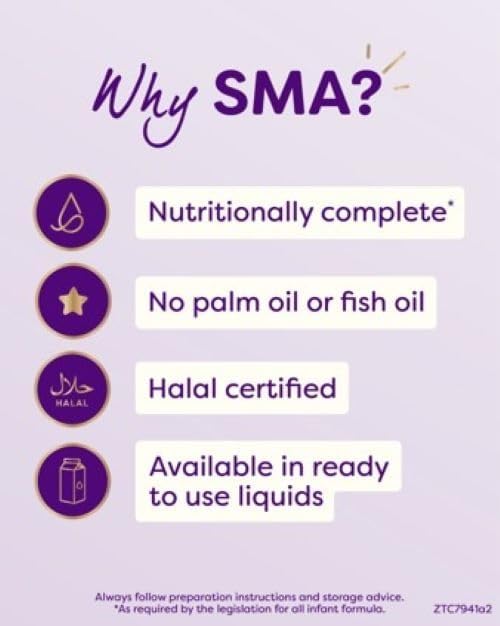 sma infant formula canister safe storage