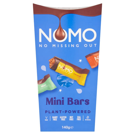 NOMO Ultimate Sharing Box 140g – plant-powered chocolate assortment