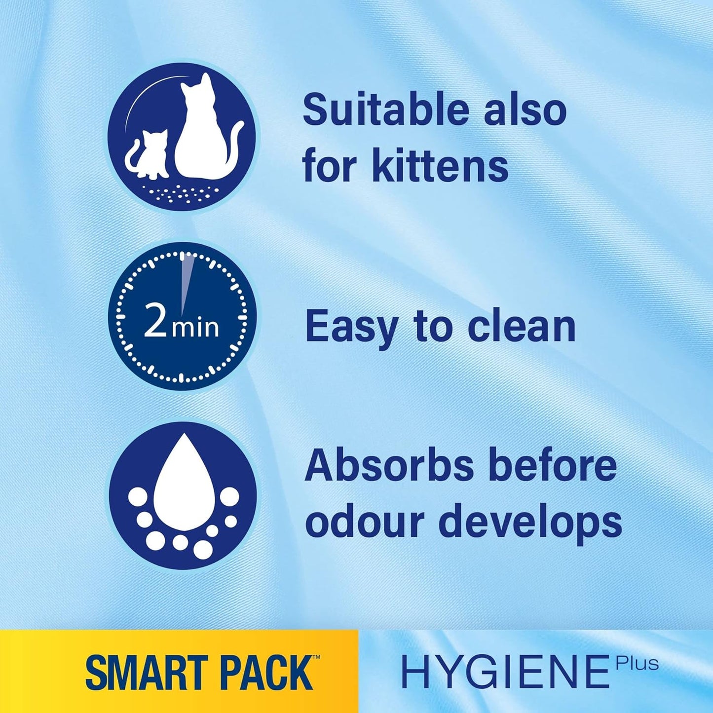 Non-clumping cat litter Smart Pack suitable for kittens