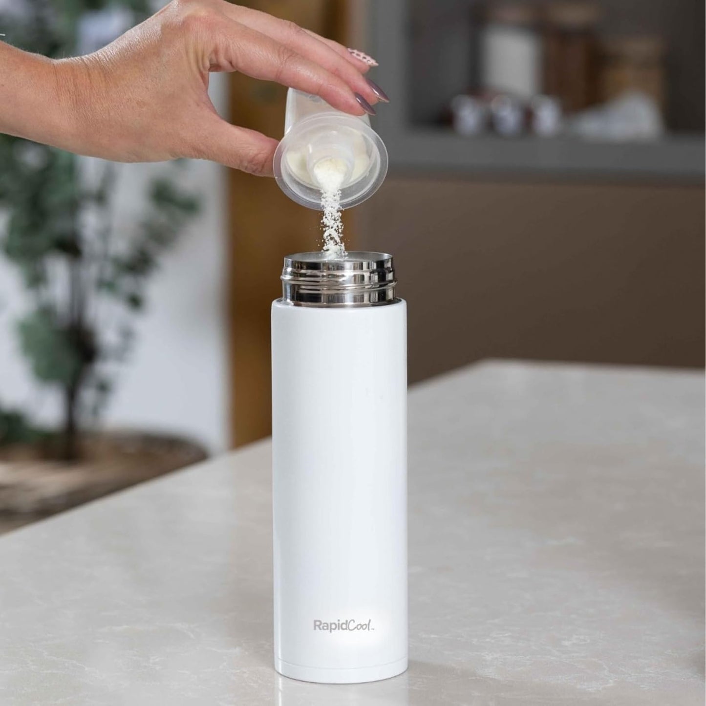 Compact and Portable Nuby RapidCool Baby Bottle Maker – Easy to Carry for Busy Parents
