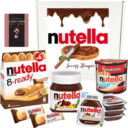 Nutella Ultimate Selection Box gift hamper with hazelnut treats