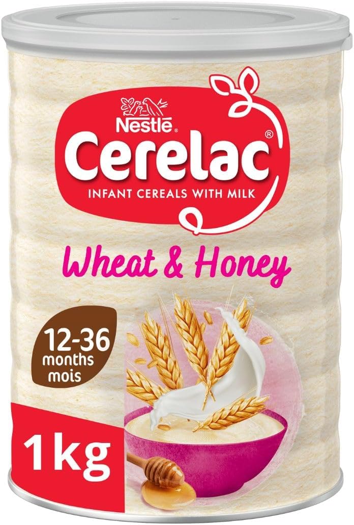 1kg tin cerelac toddler cereal with milk easy to prepare