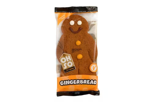 Box of Oh So Scrummy iced gingerbread biscuits