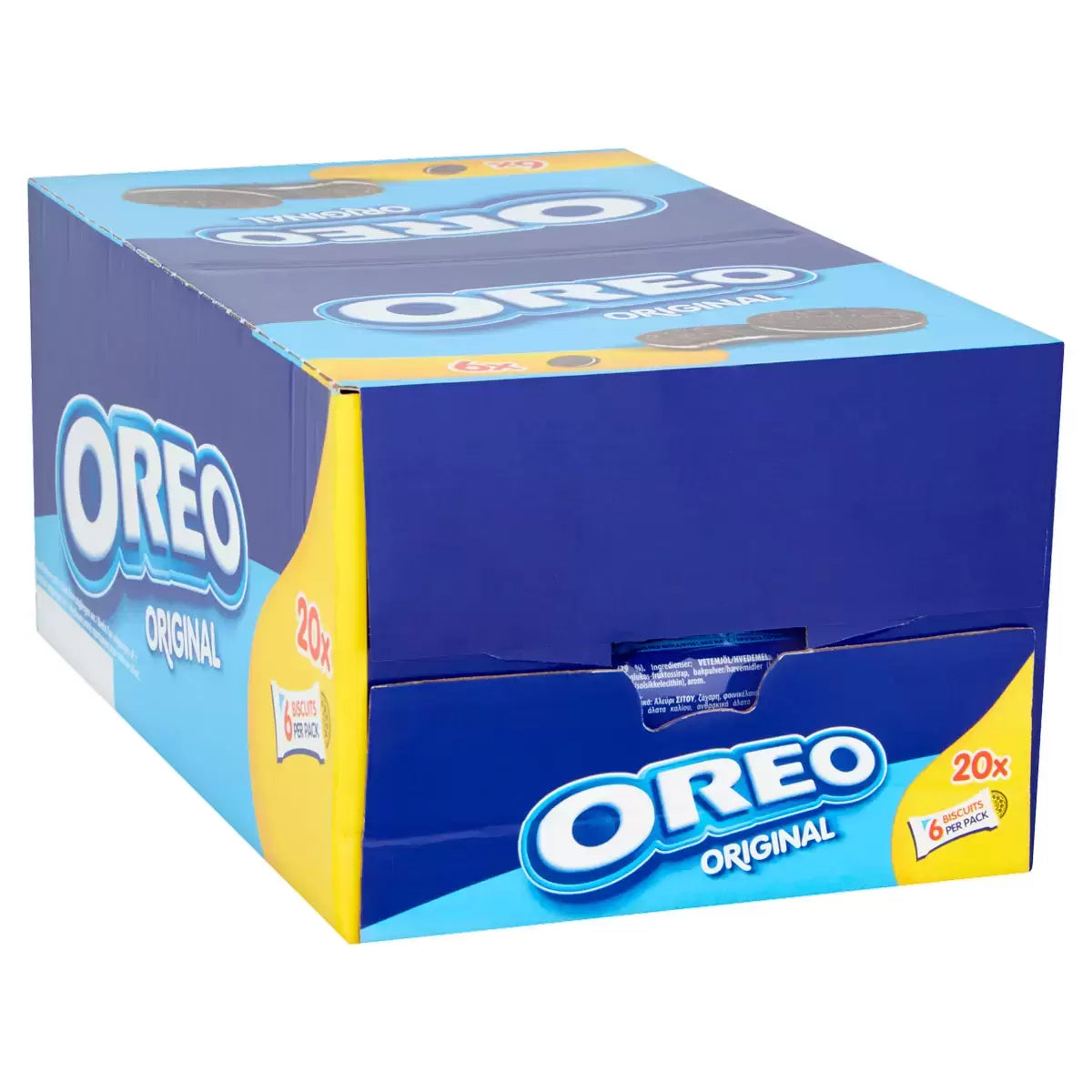 Oreo Original Sandwich Biscuits 20 x 66g snack packs