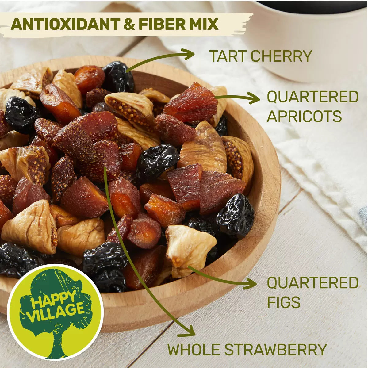 Healthy Organic Soft and Dried Fruit Snack Pack