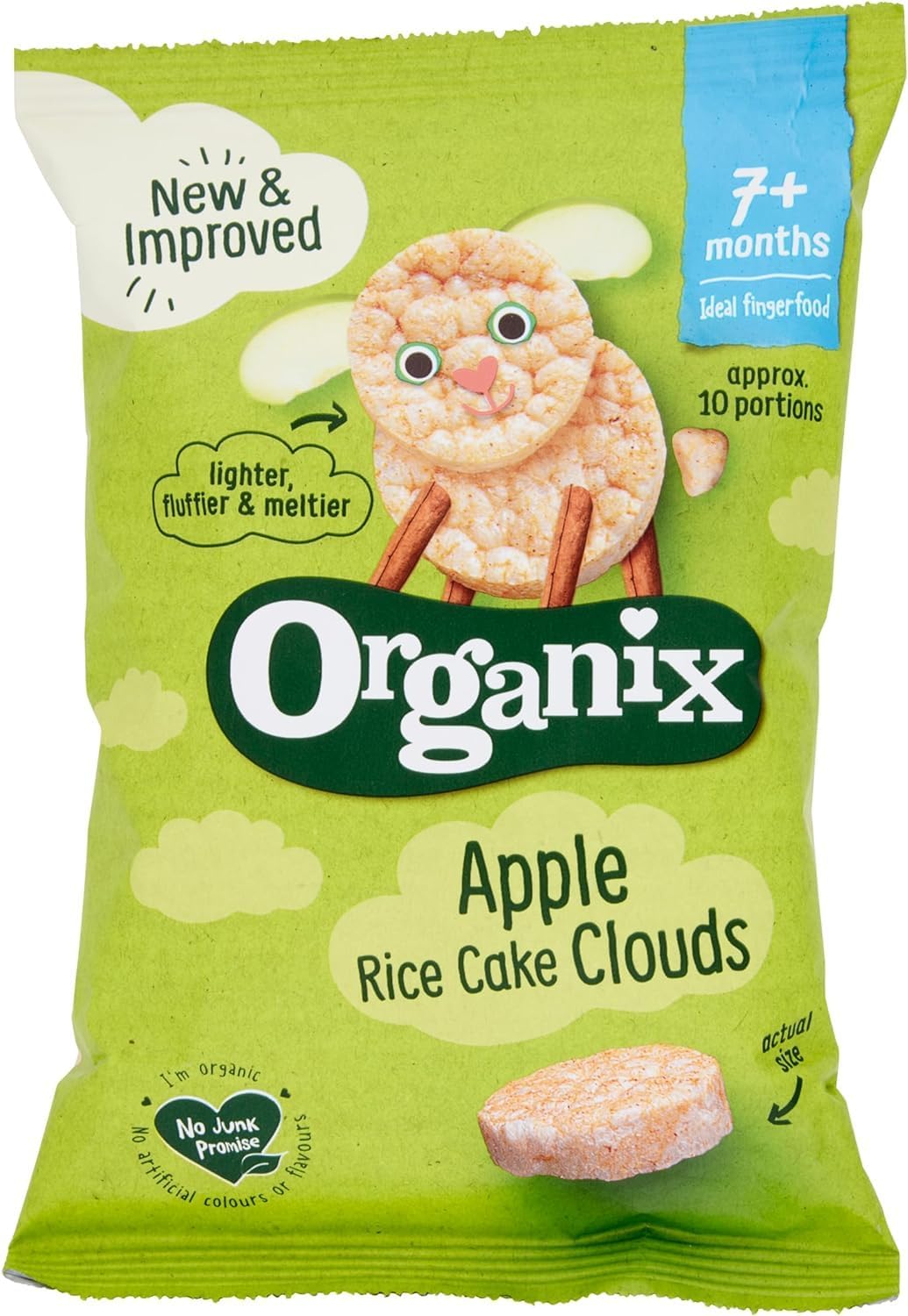 gentle rice snack for weaning babies