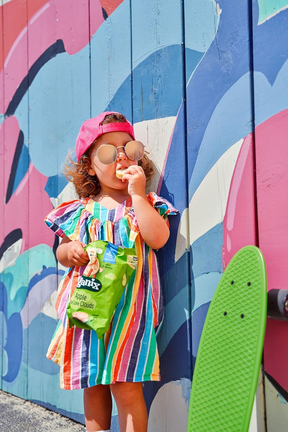 soft organic rice cakes apple flavour