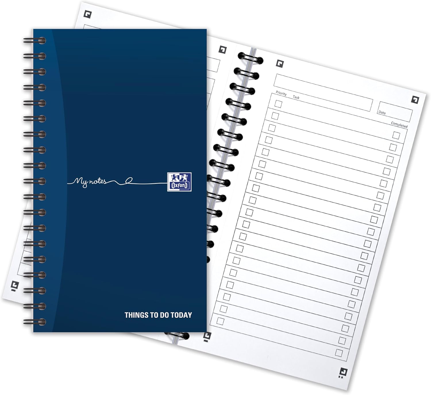 Oxford My Notes to-do list notebook with 230 pages