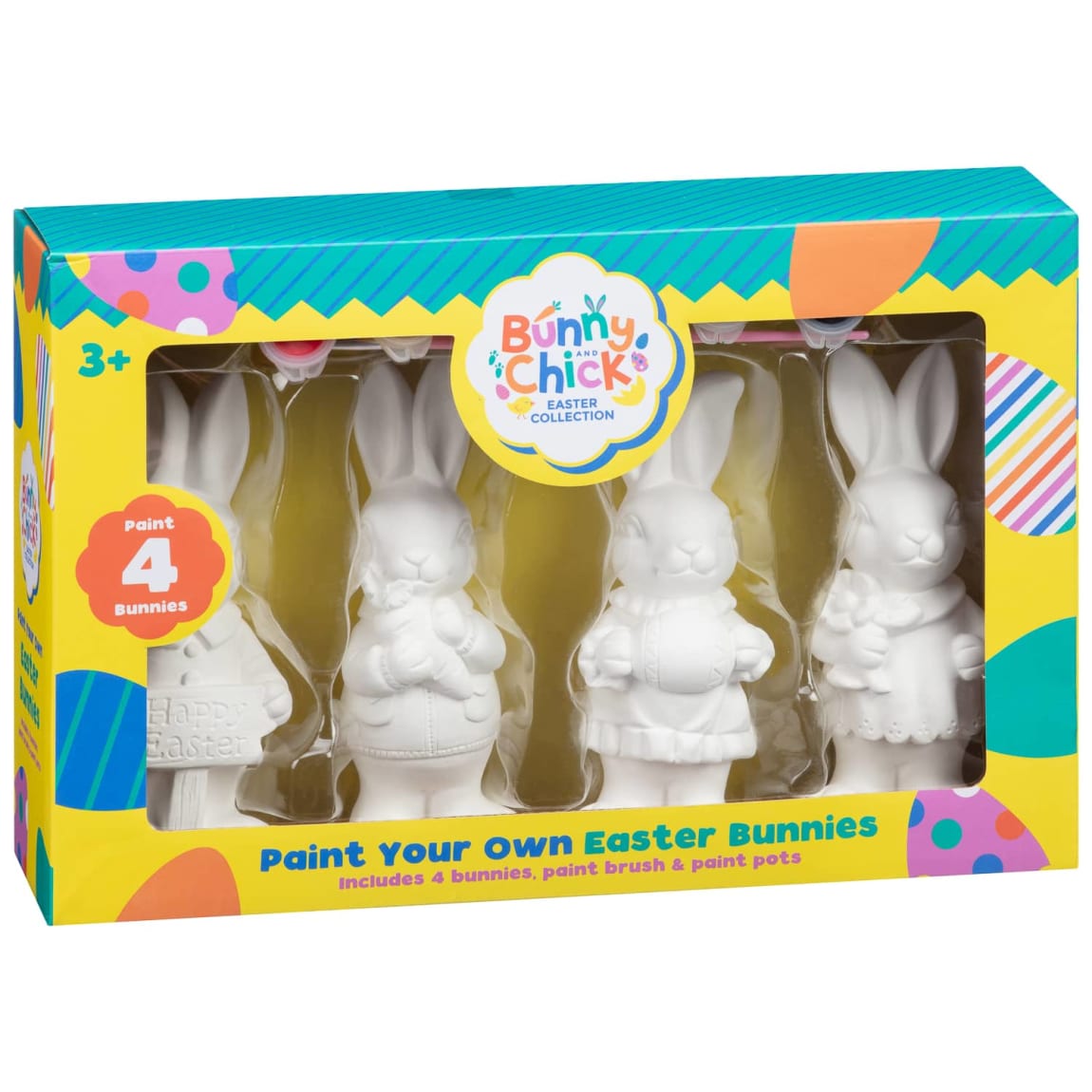 Paint Your Own Easter Bunnies craft kit for kids