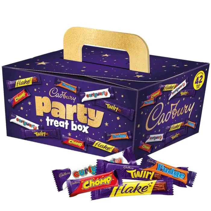 Cadbury Treatsize party box with assorted chocolates