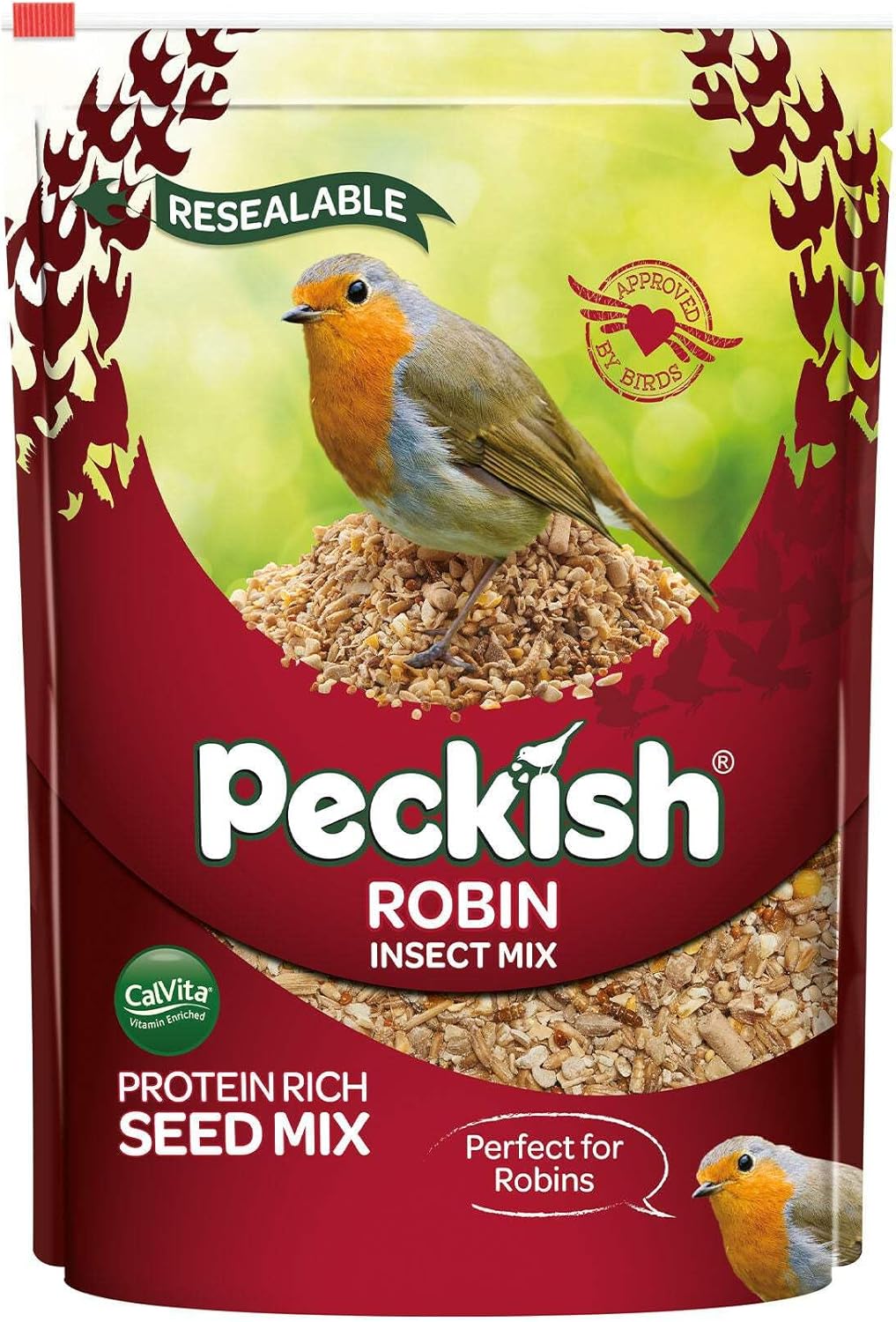 Peckish Robin seed and insect mix 2kg bag
