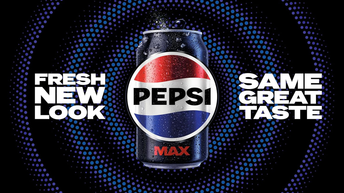 Pepsi Max 330ml Cans – Delicious Low-Calorie Cola