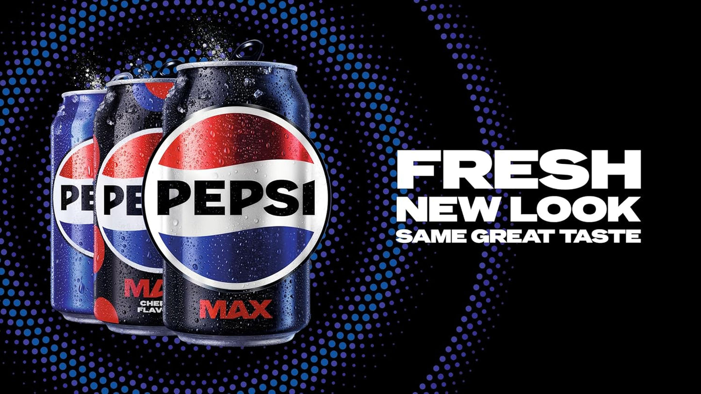 Multipack of Pepsi Max Zero Sugar Soft Drink 24 x 330ml