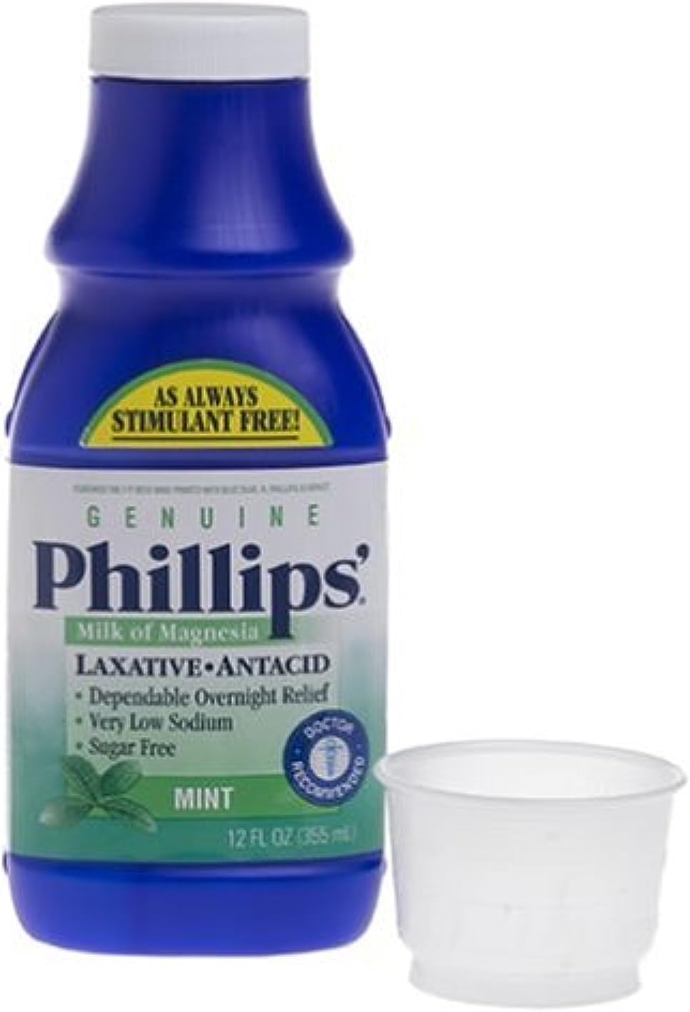 phillips milk of magnesia 355ml fresh mint flavour