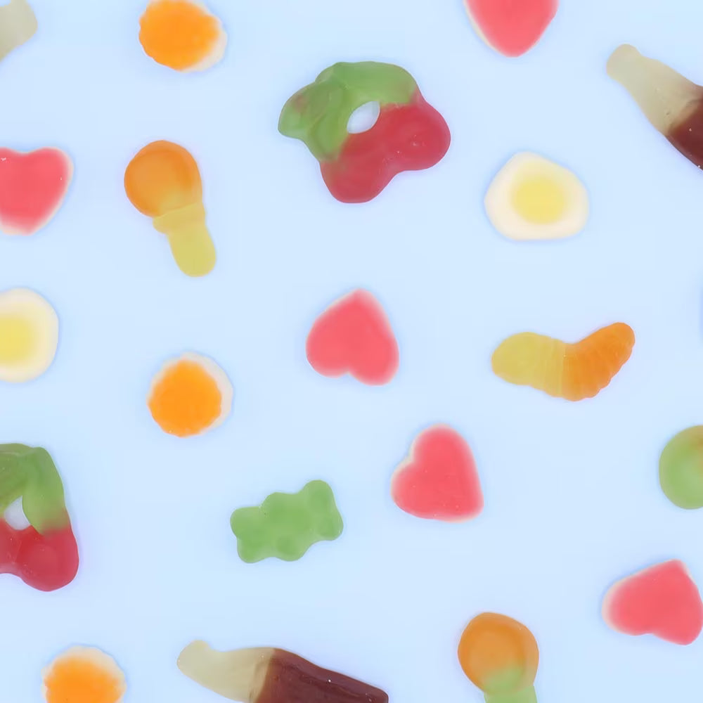 Bulk Jelly Mix 1kg with fruity jellies for parties and refills