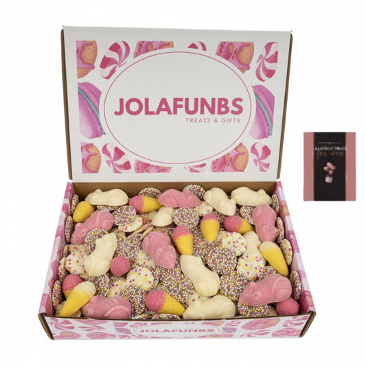 Pick n Mix Station Space Mix Bag 1kg with fruity jellies and white chocolate stars