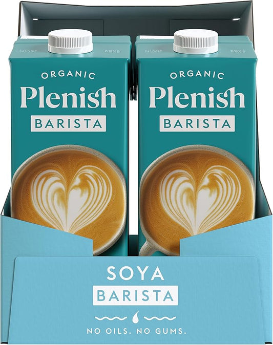 plenish barista soya milk pack of six