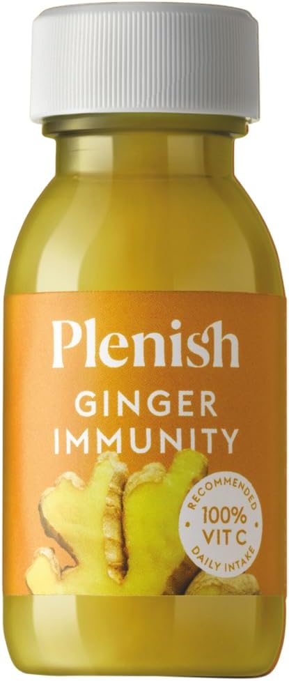 plenish ginger immunity wellness shot 60ml
