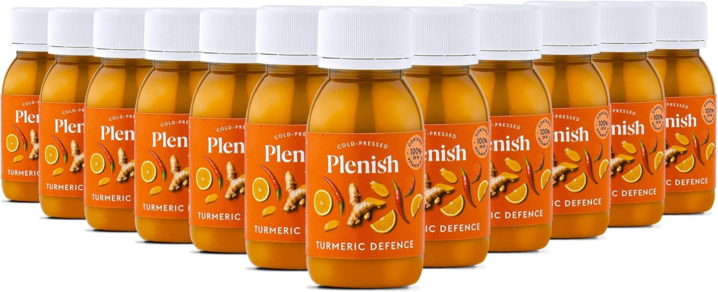 plenish turmeric defence shots 12 pack
