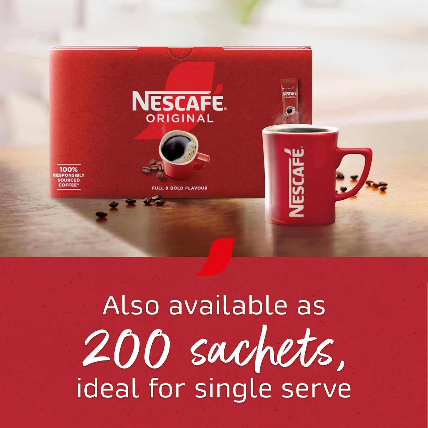 NESCAFÉ Original coffee tin for home or office use
