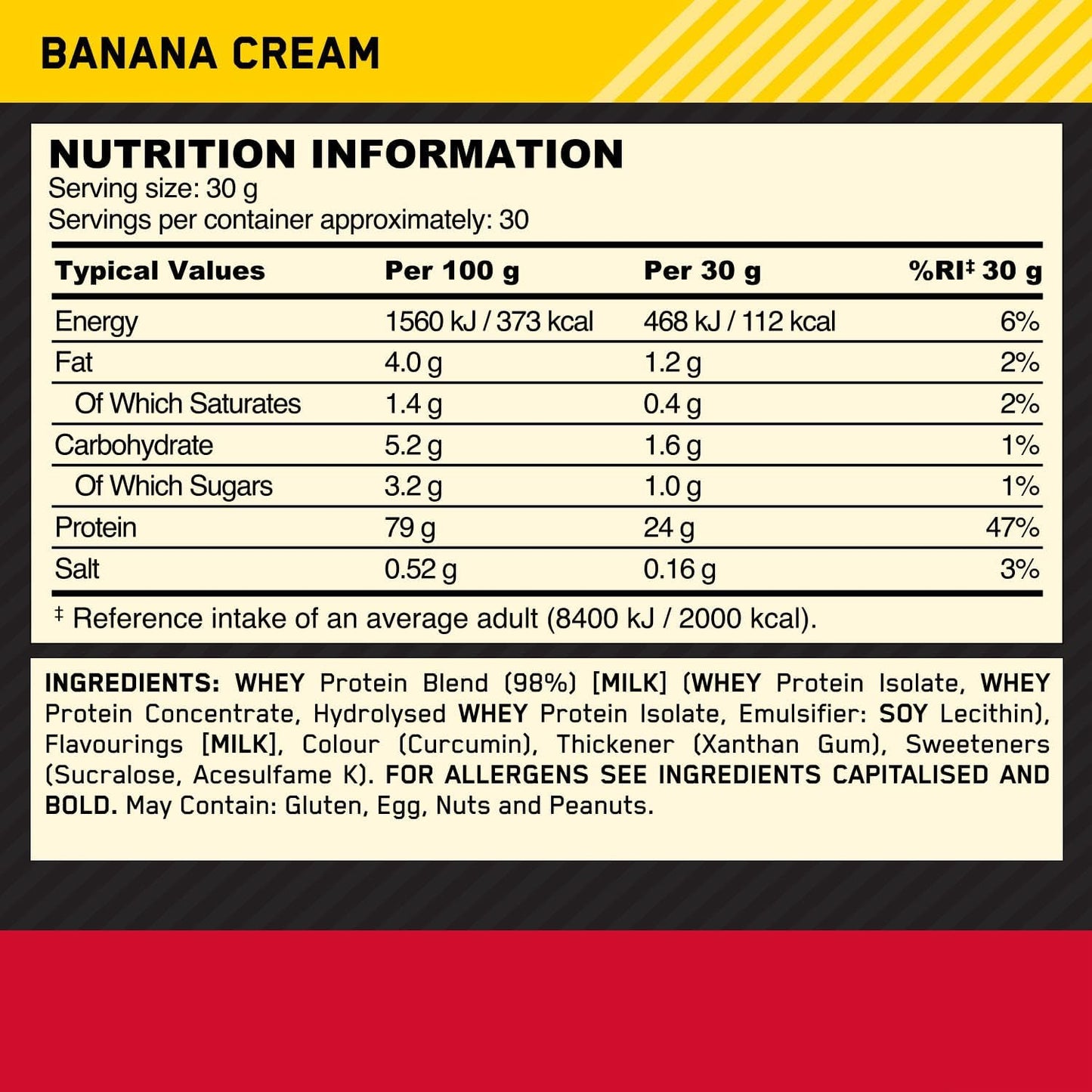Whey protein to support lean muscle and daily performance