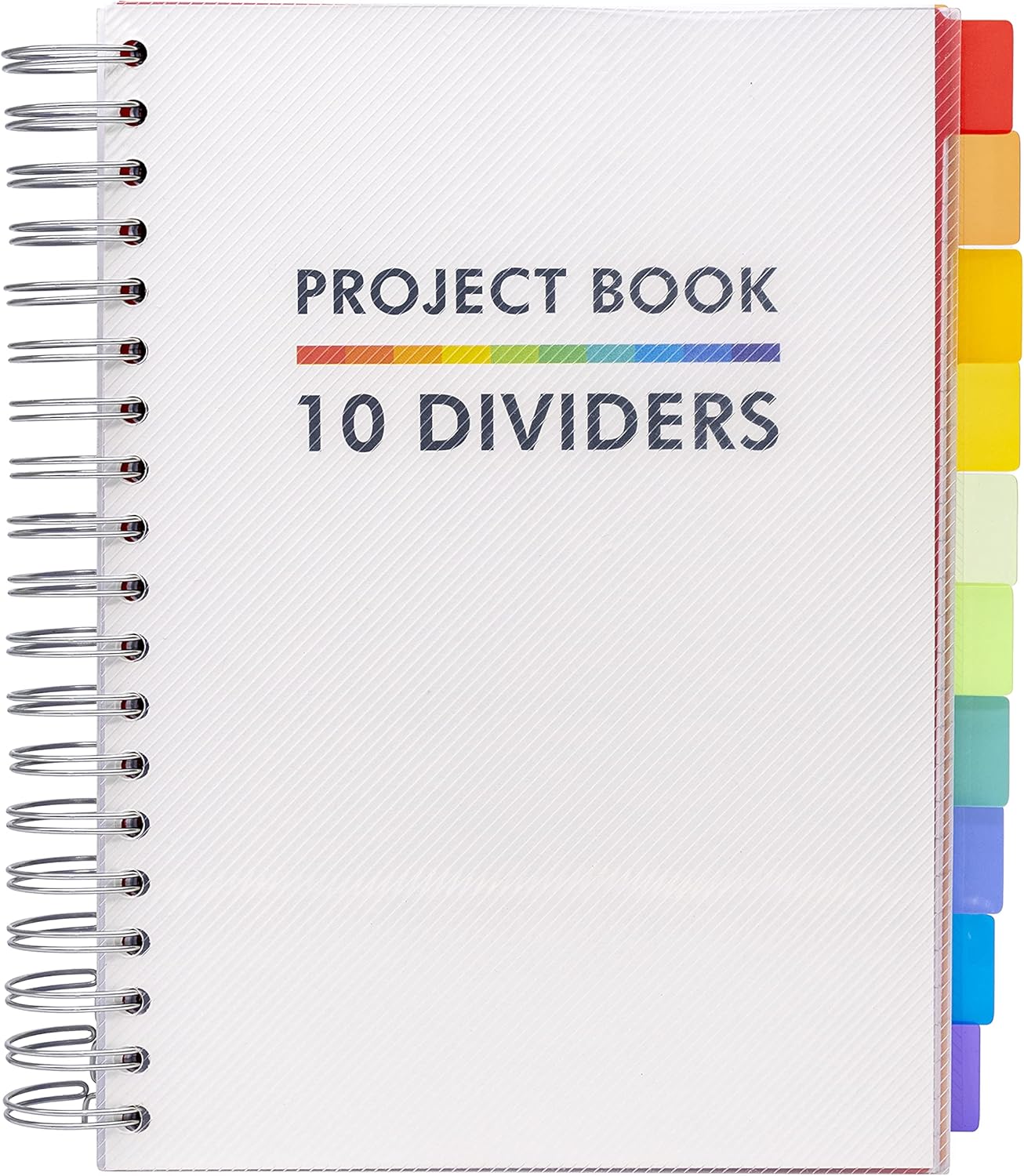 Pukka Pad B5 Project Book in white with 10 dividers