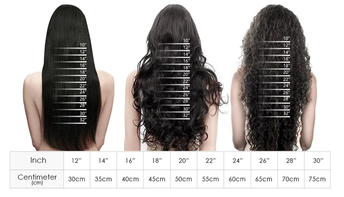 Pre plucked straight human hair wig