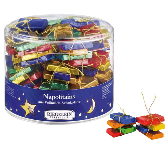 Riegelein Napolitains Drum Solid Milk Chocolates 12.28g