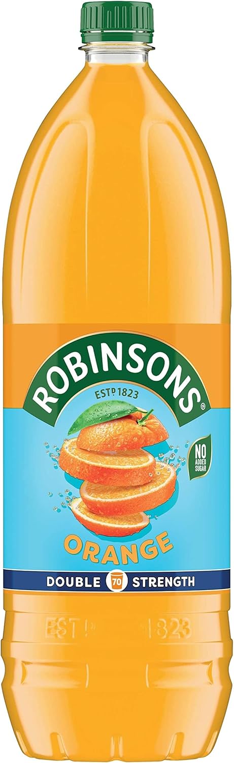 robinsons no added sugar orange squash