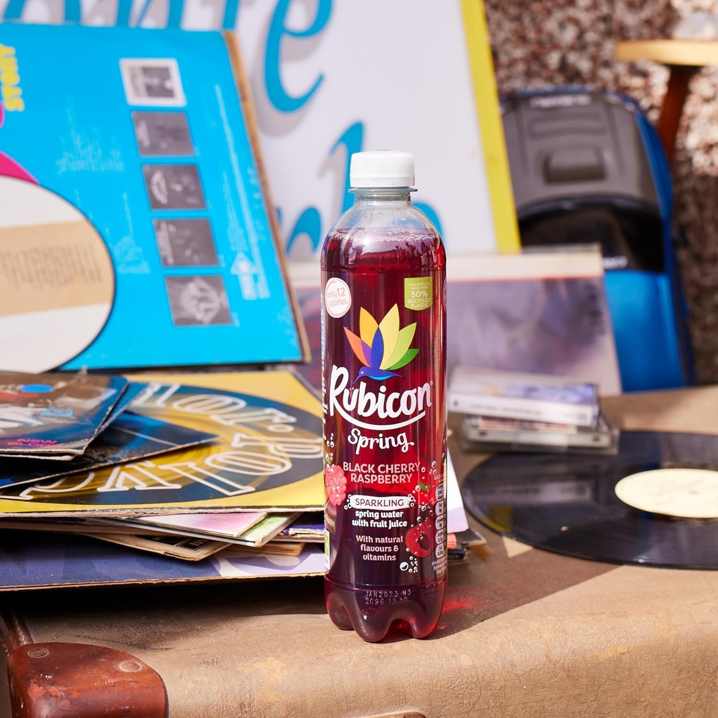 Rubicon Spring Black Cherry Raspberry – 12-pack of refreshing sparkling water