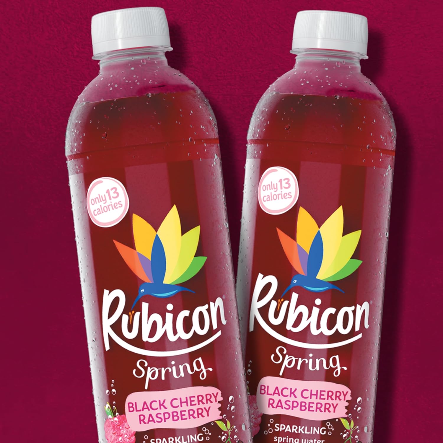 Rubicon Spring Sparkling Water made with Real Fruit Juice – 12 x 500ml