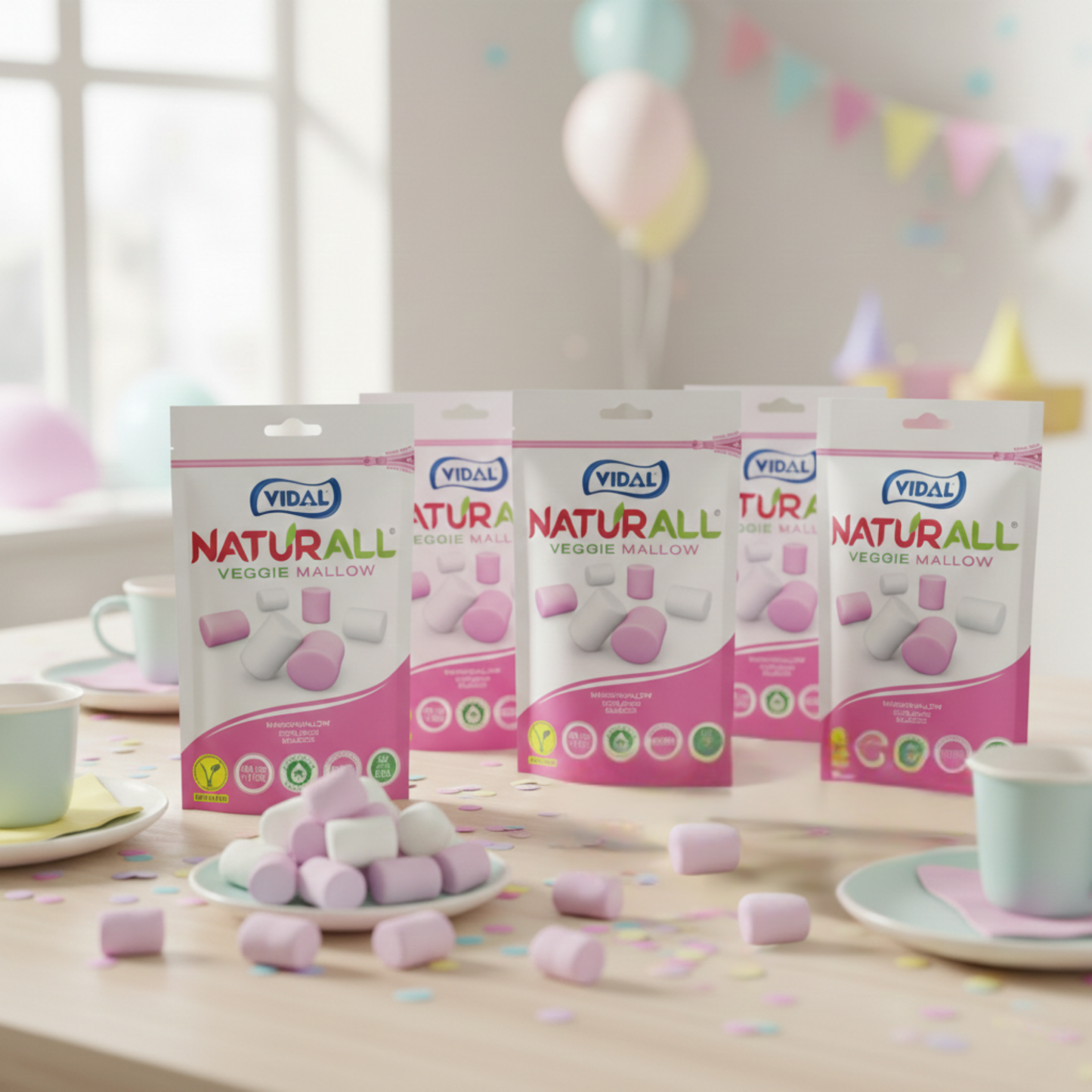 Vegetarian and free from artificial colours