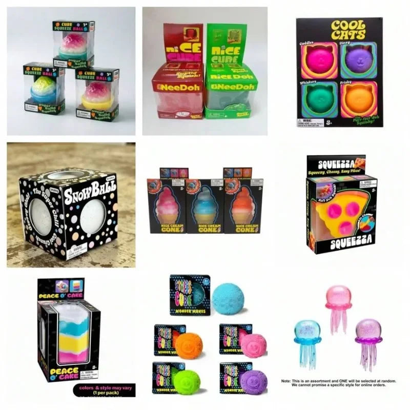 Blind box mystery toy with assorted designs