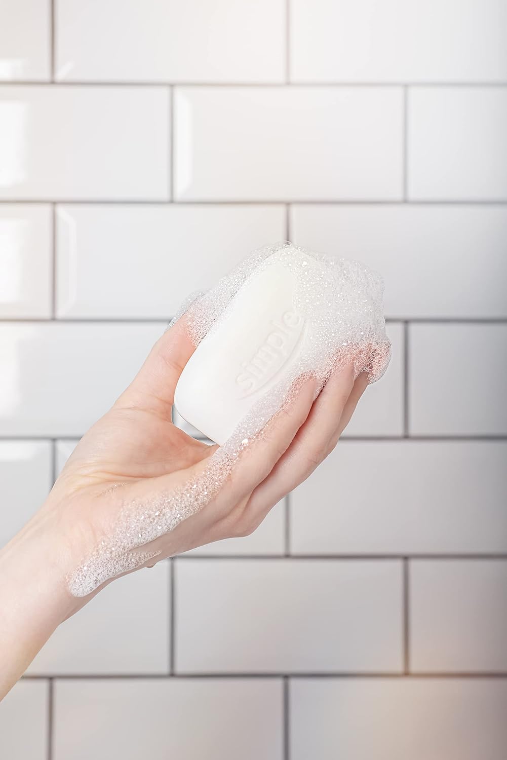 Simple 2 x 100g Soap Bar that hydrates and softens skin with every wash