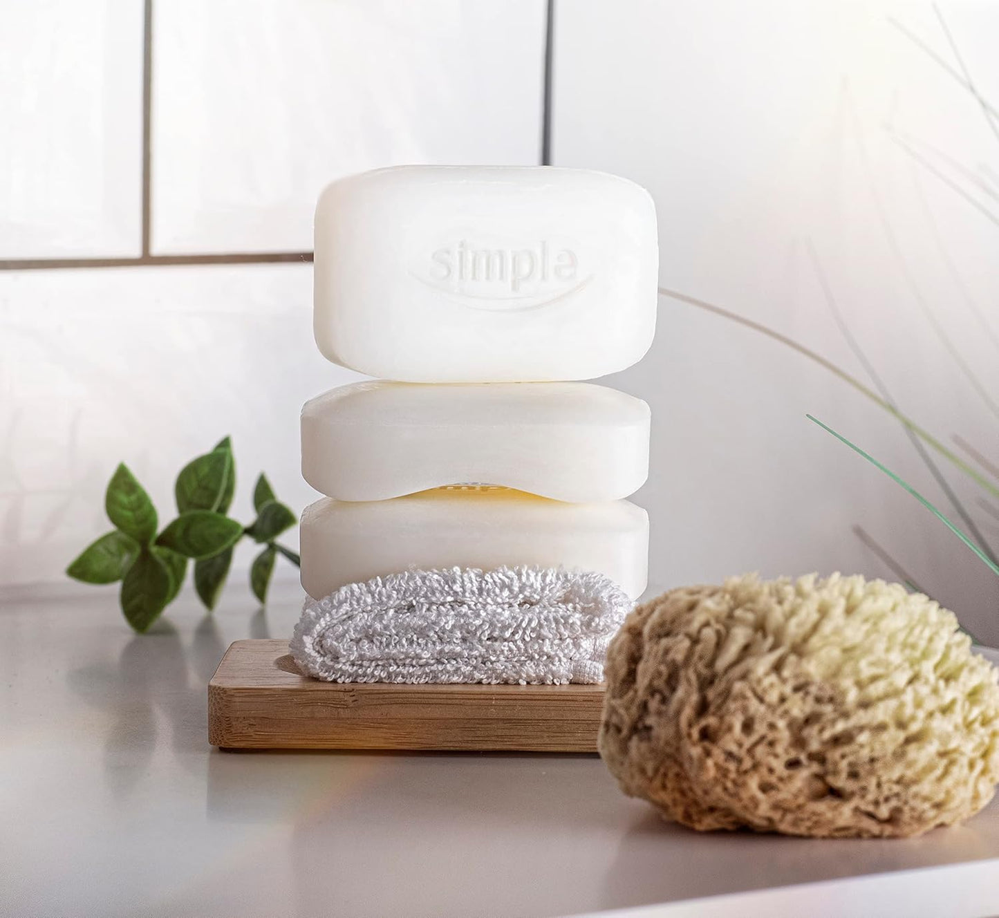 Simple Soap 2 x 100g bars, ideal for sensitive skin and moisturising