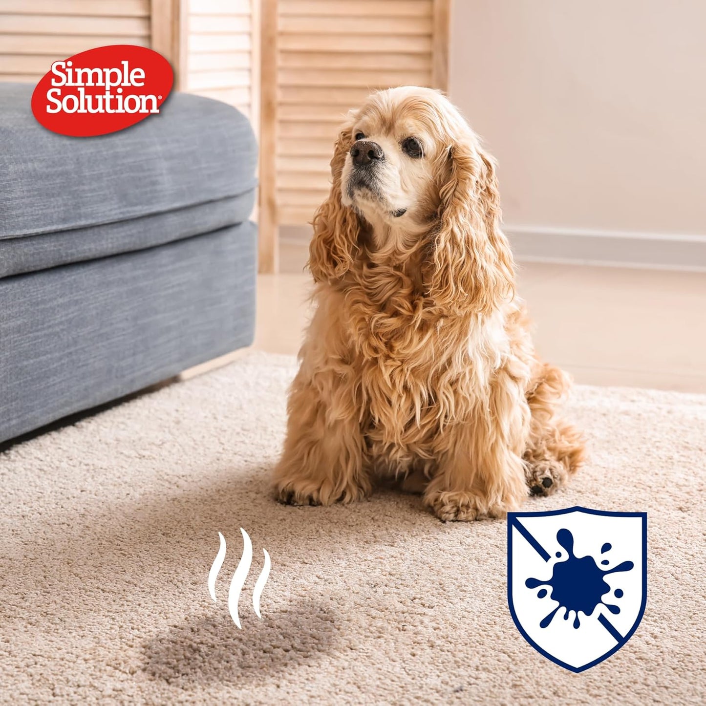 Simple Solution dog stain and odour remover – 500ml spray bottle